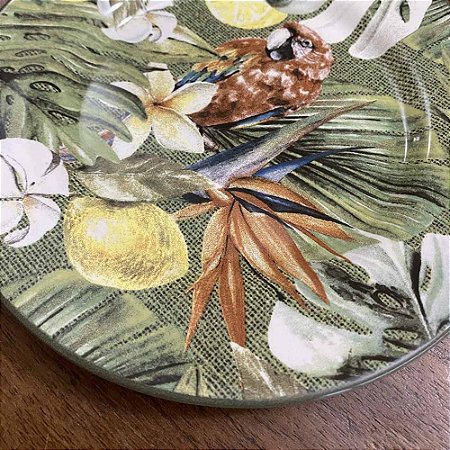 Prato de Sobremesa - Linha Paraiso Tropical Alleanza