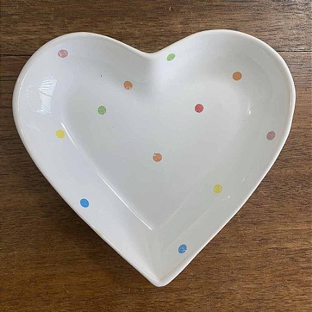 Bowl baixo Coração - Cores Variadas
