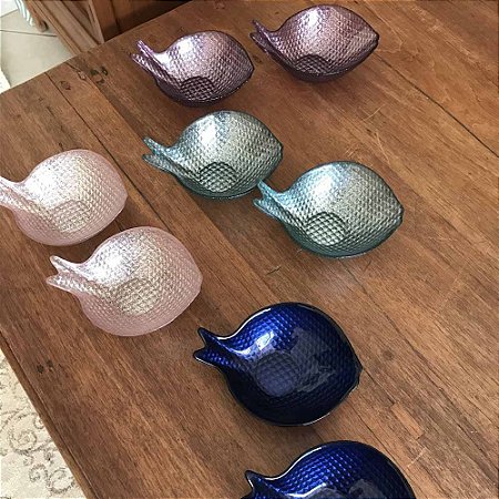 Bowl Vidro Peixinho - Cores Variadas