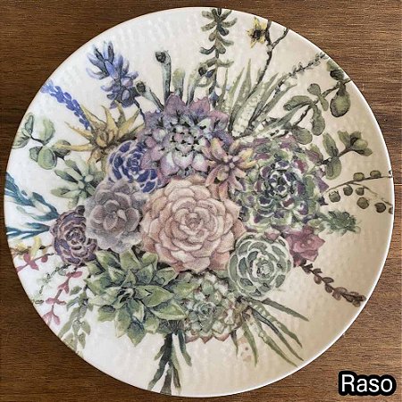 Linha Jardim Oxford - Prato raso/sobremesa