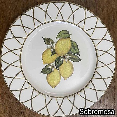 Linha Sicília Alleanza - Pratos raso/sobremesa