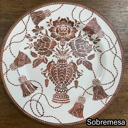 Linha Tassel Rosso Scalla - Pratos raso/sobremesa