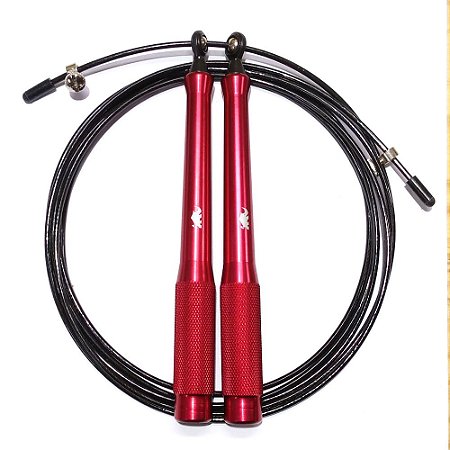 Corda de Pular Speed Rope - SR-AH - Red and Black