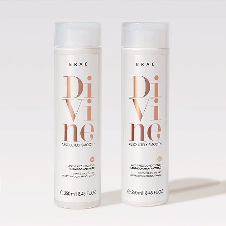 Kit Brae Divine Shampoo+Condicionador - GRÁTIS ampola de tratamento Divine