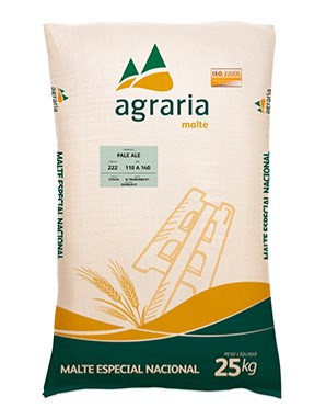 MALTE PALE ALE AGRÁRIA - SACA 25 KG