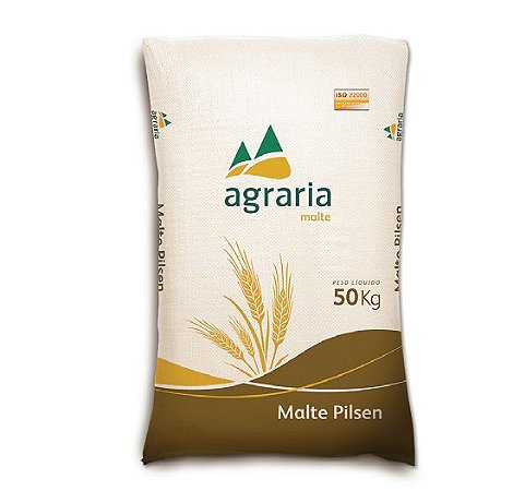 MALTE PILSEN AGRÁRIA - SACA 25KG