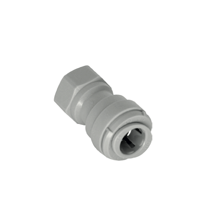 ENGATE RÁPIDO ROSCA FÊMEA 1/4" NPT X TUBO 3/8" - AFA0604