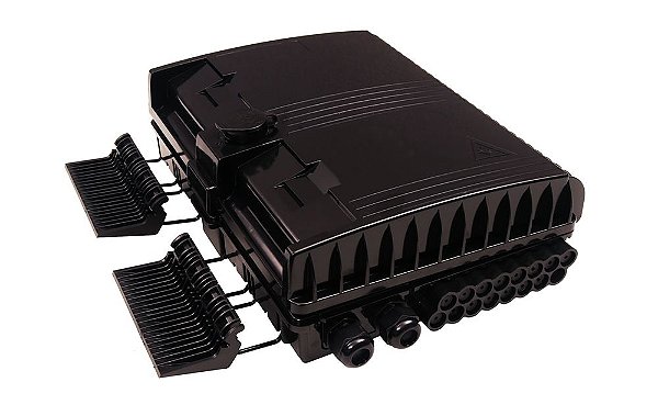 CTO 1X16 CAIXA DE TERMINACAO OPTICA DUPLA TRAVA PARA SPLITTER PLC - TMM
