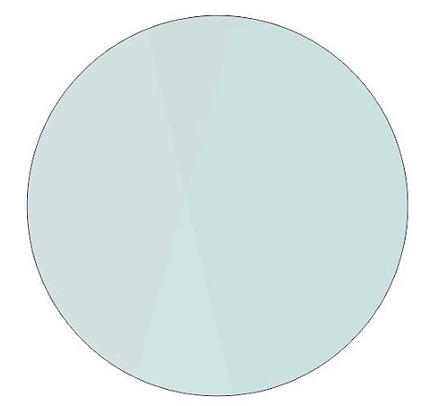 Espelho circular Lapidado