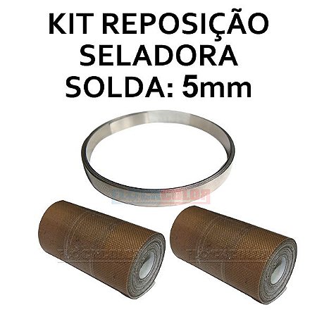 Kit reposição Seladora - Solda 5mm