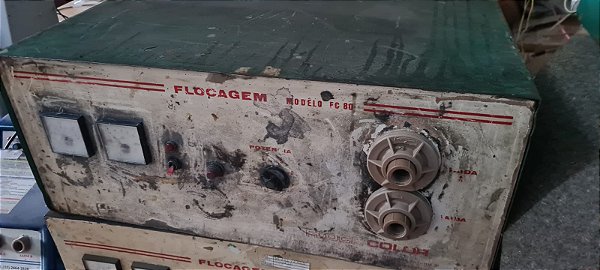 Máquina de flocagem modelo FC80 (recondicionada)