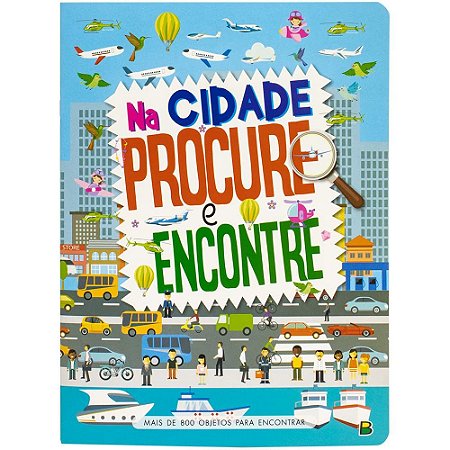 LIVRO PROCURE E ENCONTRE: NA CIDADE