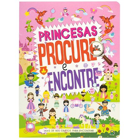 LIVRO PROCURE E ENCONTRE: PRINCESAS