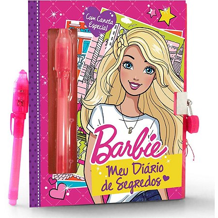 Livro Diário Barbie