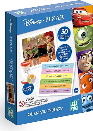 JOGO QUEM VIU O BUZZ? PIXAR