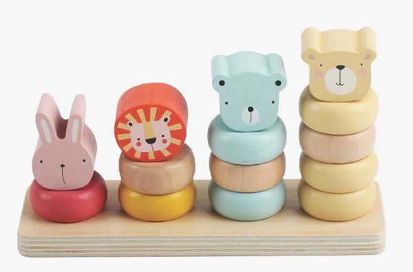 ENCAIXE ARGOLAS 4 COLUNAS MDF UN SORTIDO