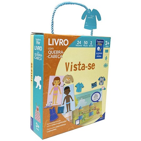 BOX LIVRO TODOLIVRO PLAY VISTA-SE! ROTINA 3+