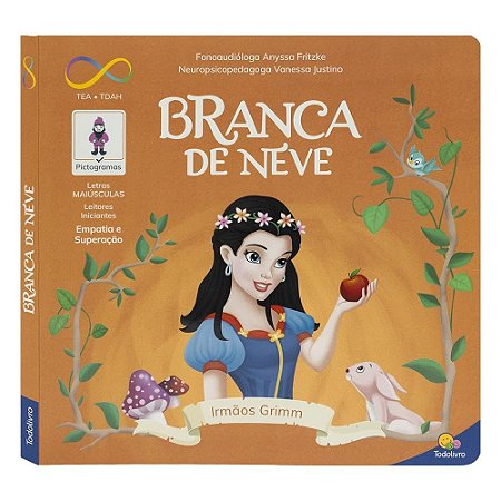 LIVRO CAA NEURODIVERSIDADE CLÁSSICOS: BRANCA DE NEVE