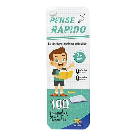 PENSE RÁPIDO - DESAFIOS PARA VÁRIAS IDADES