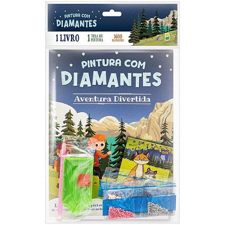 PINTURA COM DIAMANTES: AVENTURA DIVERTIDA