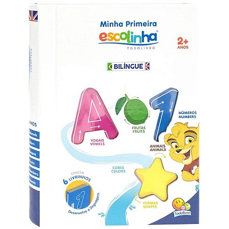 MINHA PRIMEIRA ESCOLINHA BOX 6 LIVROS