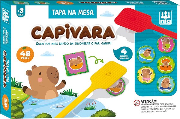 JOG0 - TAPA NA MESA - CAPIVARA