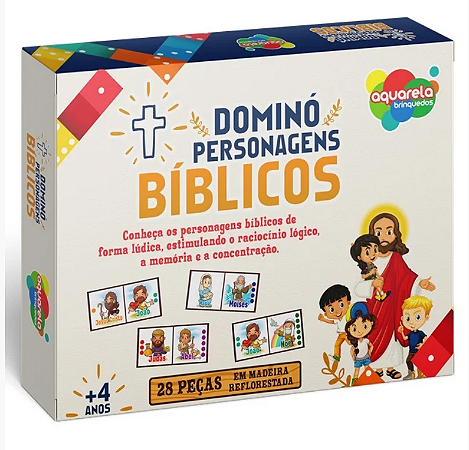 DOMINÓ PERSONAGENS BÍBLICOS