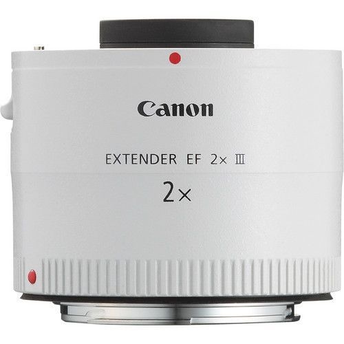 Canon Extender EF 2X III Ampliação de 2X para lentes da série L com distancia focal mais de 135 milímetros