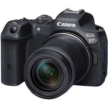 Câmera Canon EOS R7 Mirrorless Kit com Lente Canon RF-S 18-150mm f/3.5-6.3 IS STM