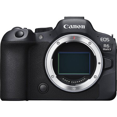 Câmera Canon EOS R6 Mark II Mirrorless Corpo com Adaptador Control Ring Mount EF-EOS R​