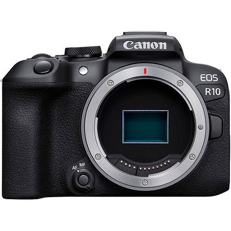 Câmera Canon EOS R10 Corpo com Adaptador Canon Mount Adapter EF-EOS R