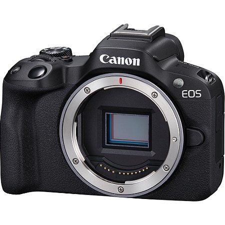 Câmera Canon EOS R50 Mirrorless Kit com Lente Canon RF-S 18-150mm f/3.5-6.3 IS STM
