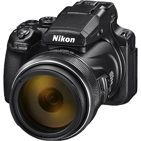 Câmera Nikon COOLPIX P1000 zoom óptico de 125x NIKKOR com Wi-Fi, RAW, 4K Ultra HD video
