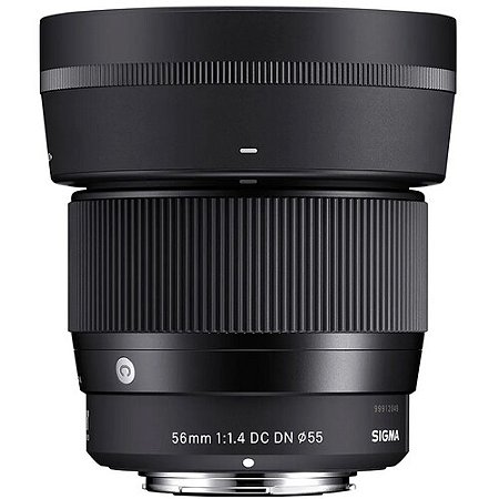 Lente Sigma 56mm f/1.4 DC DN Contemporary para câmeras Canon EOS Mirrorless encaixe RF