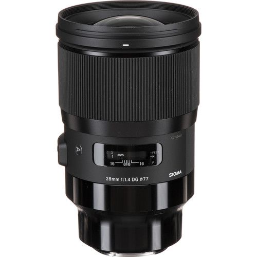 Lente Sigma 28mm f/1.4 DG HSM Art para Câmeras Sony E