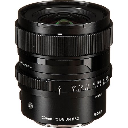 Lente Sigma 20mm f/2 DG DN Contemporary para Câmeras Sony E