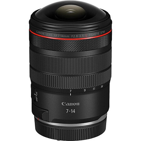 Lente Canon RF 7-14mm f/2.8-3.5 L Fisheye STM