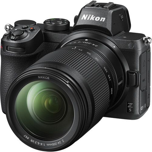 Câmera Nikon Z 5 Kit com Lente Nikon NIKKOR Z 24-200mm f/4-6.3 VR