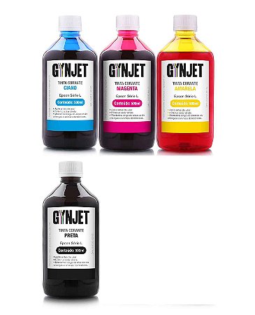 Tinta Gynjet Epson L3150 | T664 | 544 | Kit 500ml | x4