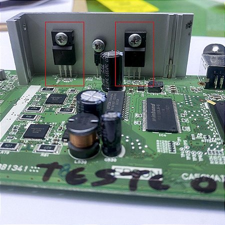 Kit de Transistores para Placa Lógica Epson - Modelos A2210 e C6082 (Par)