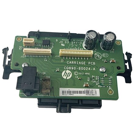 Placa Carriage PCB para Carro de Impressão HP DesignJet T120, T130, T520, T530