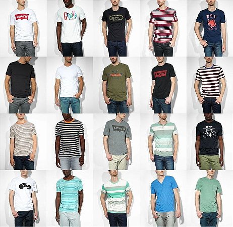 Camisetas Masculinas Levis