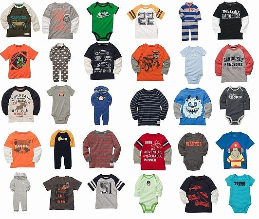Roupas Bebê Menino Carters