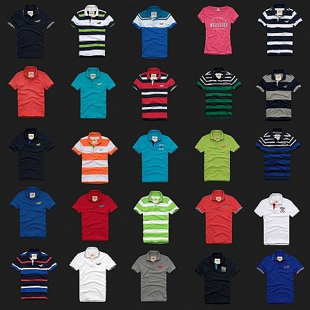Camisas Polo Masculinas Hollister