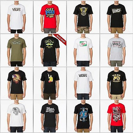Camisetas Masculinas Vans