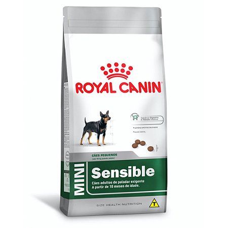 Ração Royal Canin Mini Sensible para Cães Adultos de Raças Pequenas - Frango