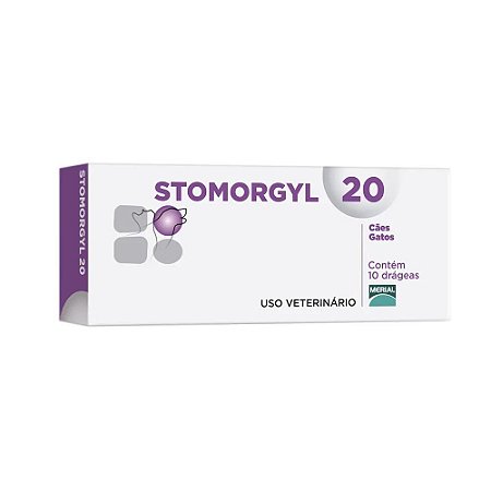 Stomorgyl 20mg - 10 Comprimidos