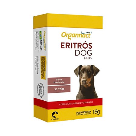 Organnact - Eritrós Dog Tabs - 30 Tabs