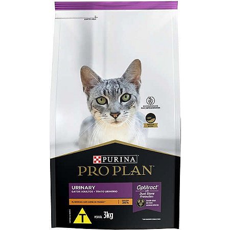 Ração para Gatos Pro Plan Adulto Urinary 1kg