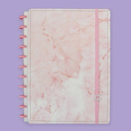 Caderno Inteligente Pink Marble Dream